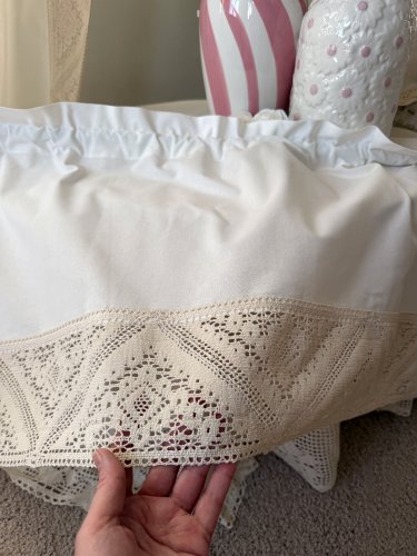 ZAKOSTYL ZAZDROSTKA KREM KORONKA ECRU 