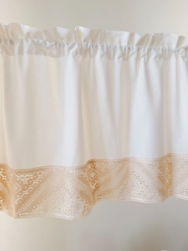 ZAKOSTYL ZAZDROSTKA KREM KORONKA ECRU 