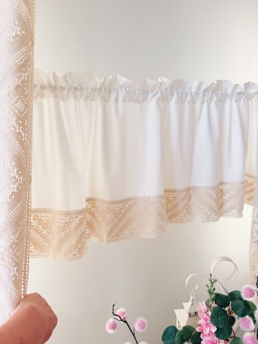 ZAKOSTYL ZAZDROSTKA KREM KORONKA ECRU 