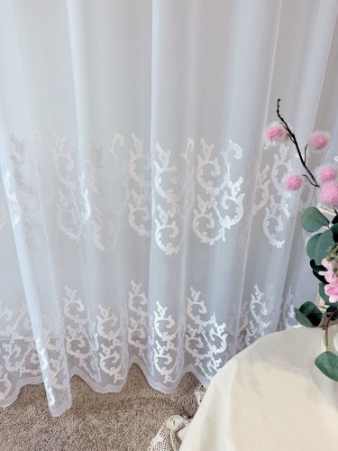 FIRANA GOTOWA MARKIZETA HAFT 230cm szer./230cm wys.