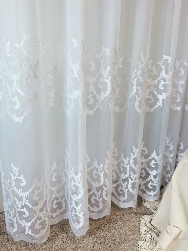 FIRANA GOTOWA MARKIZETA HAFT 230cm szer./230cm wys.