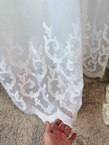 FIRANA GOTOWA MARKIZETA HAFT 230cm szer./230cm wys.