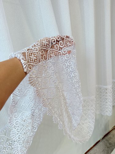 FIRANA NATURAL BUKLA KORONKA GIPIURA 30cm