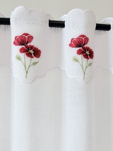 ZAZDROSTKA NATURAL HAFTOWANE MAKI  17/35/60/90CM  (1panel=1szuka)