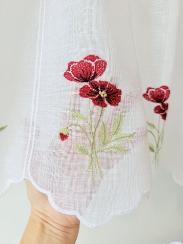 ZAZDROSTKA NATURAL HAFTOWANE MAKI  17/35/60/90CM  (1panel=1szuka)