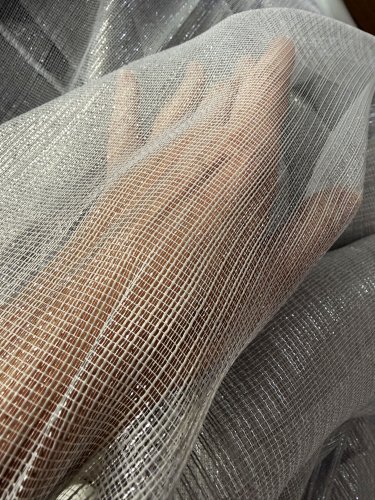 FIRANA SIATKA BIAŁA/SREBRNA  320CM