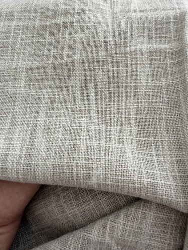 ZASŁONA Z DODATKIEM LNU SZER.150CM ZEFIR BEŻOWY 