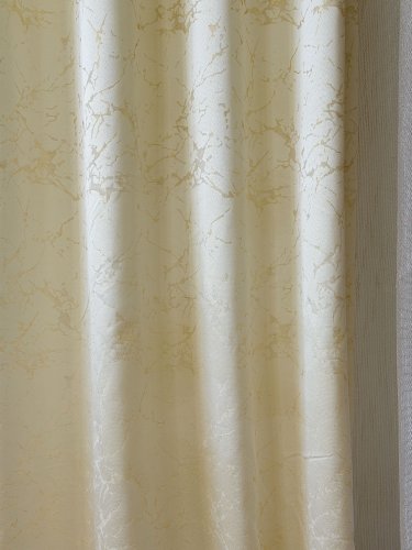 ZASŁONA  EKSKLUZYWNA MARMUR BIAŁYZŁOTO ECRU SZER.140CM