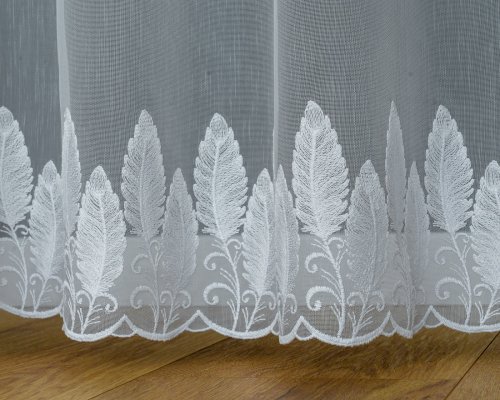  FIRANA MARKIZETA HAFT LIŚCIE DOŁEM max300CM