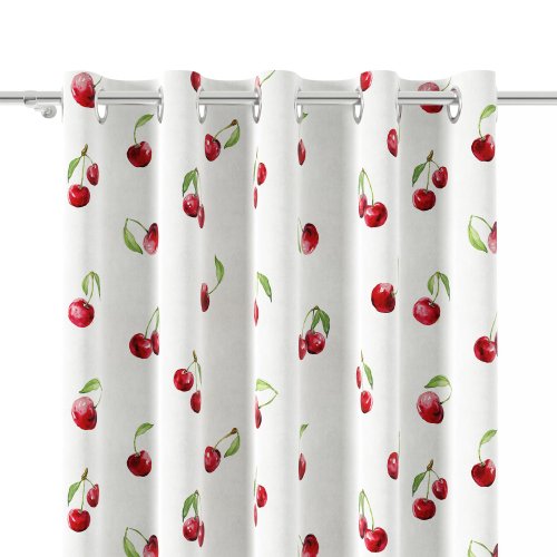 ZASŁONA WISNIE CZEREŚNIE EFE SZER.150cm
