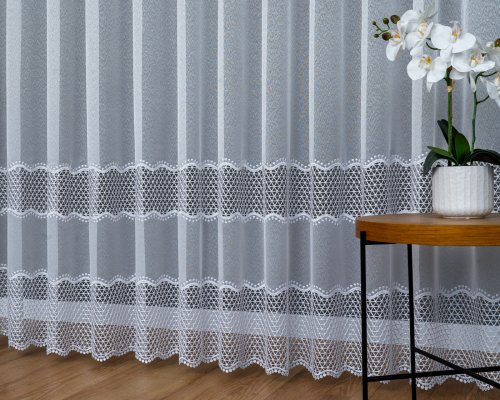 FIRANA MARKIZETA GIPIURA DWA PASY APLIKACJA max290CM