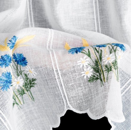 ZAZDROSTKA BATYST HAFT CHABRY MAKI 20CM, 45CM, 70CM , 90CM (cena 1panel = 15cm )