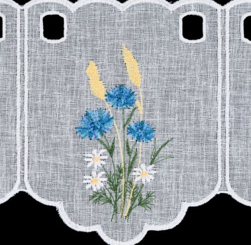 ZAZDROSTKA BATYST HAFT CHABRY MAKI 20CM, 45CM, 70CM , 90CM (cena 1panel = 15cm )