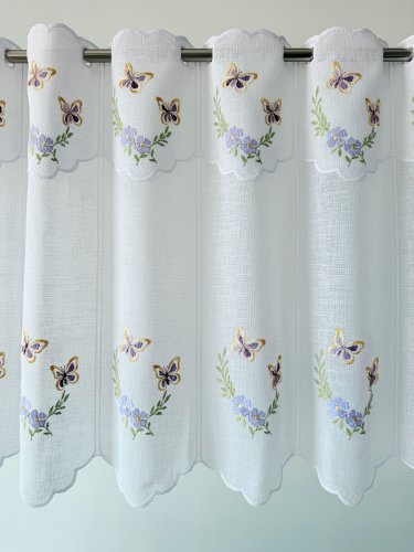 ZAZDROSTKA NATURAL HAFTOWANE MOTYLE   20/40/60  (1panel = 16cm)