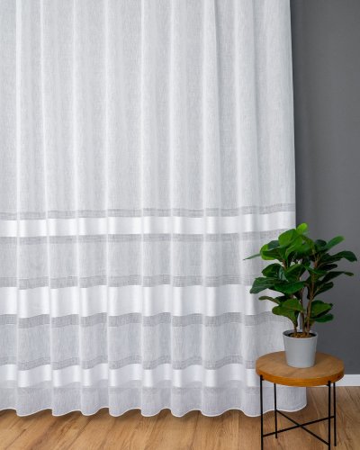 FIRANA NATURAL MAT PASY BIEL 300CM