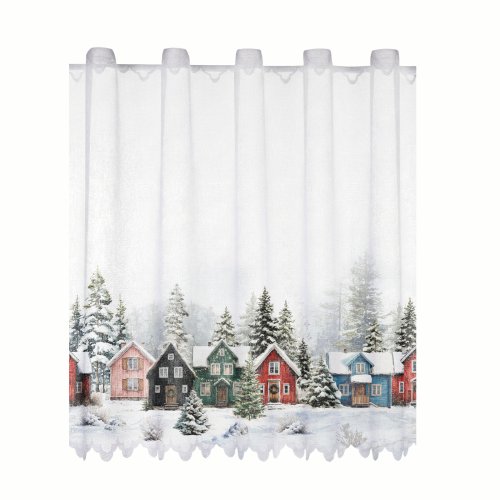 ZAZDROSTKA ŻAKARD ŚWIĘTA DOMKI 50CM/70CM GOTOWE