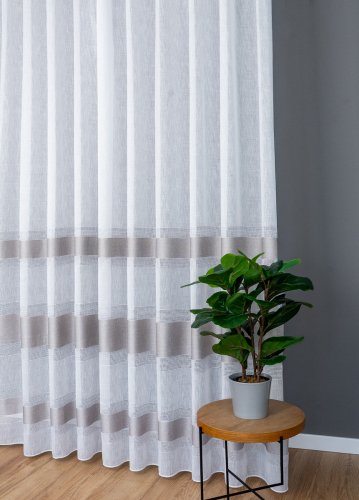 FIRANA NATURAL MAT PASY JASNY BRĄZ 300CM