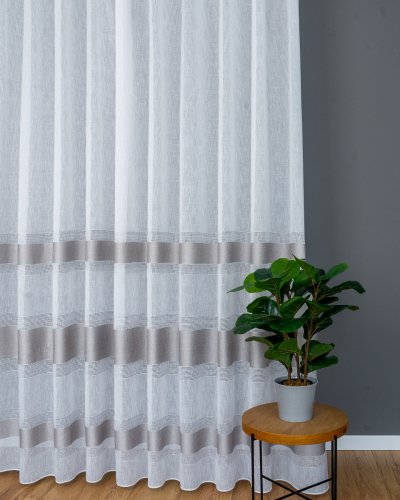 FIRANA NATURAL MAT PASY JASNY BRĄZ 300CM
