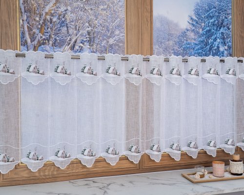 ZAZDROSTKA DOMKI Boże Narodzenie 17/35CM/60CM  (1PANEL=16CM=1SZT))