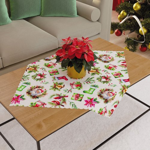 BIEŻNIK BOŻE NARODZENIE PLAMOODPORNE 009 -  79cm/79cm 