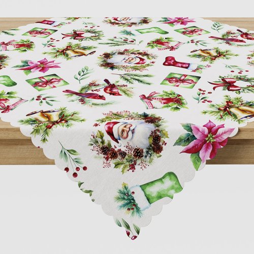 Bieżnik boże narodzenie plamoodporne 009 -  79cm/79cm