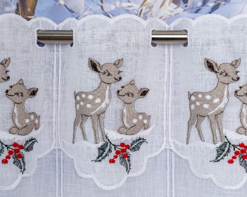 Zazdrostka bambi boże narodzenie 17/40cm/60cm/80cm  (1panel=16cm=1szt))