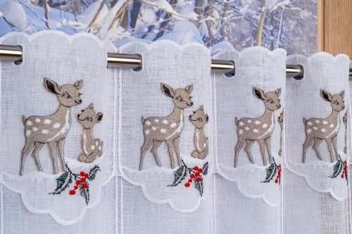 ZAZDROSTKA BAMBI Boże Narodzenie 17/40CM/60CM/80CM  (1PANEL=16CM=1SZT))