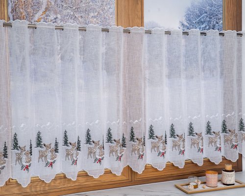 ZAZDROSTKA BAMBI Boże Narodzenie 17/40CM/60CM/80CM  (1PANEL=16CM=1SZT))