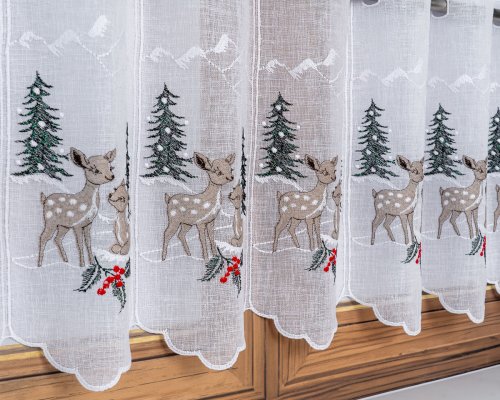 ZAZDROSTKA BAMBI Boże Narodzenie 17/40CM/60CM/80CM  (1PANEL=16CM=1SZT))
