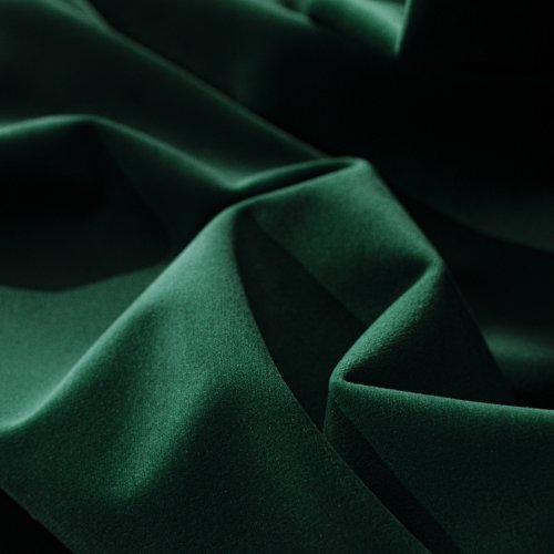 ZASŁONA VELVET GOTOWA 010 ZIELONY BUTELKOWY PRZELOTKI