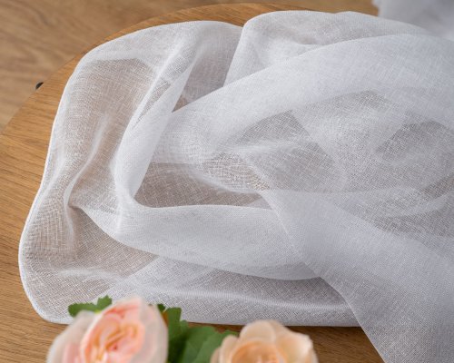 FIRANA NATURAL MAT BIEL BIAŁY JAK LEN  320CM