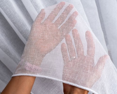 FIRANA NATURAL MAT BIEL BIAŁY JAK LEN  320CM
