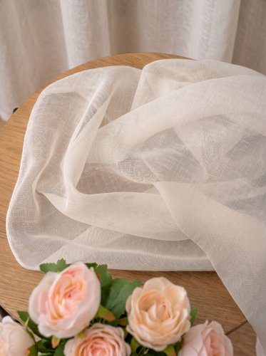 FIRANA NATURAL MAT KREM ECRU JAK LEN  320CM
