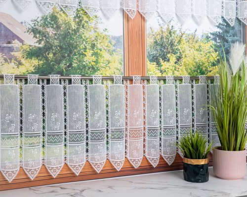 Zazdrostka gipiura koronka aplik moniś 40/70/90cm (cena za 1panel = 10cm)