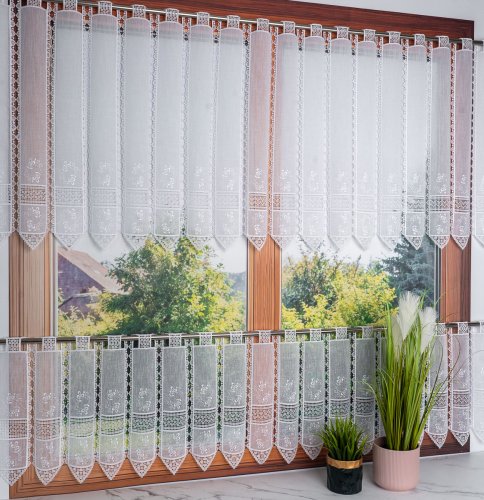 ZAZDROSTKA GIPIURA KORONKA APLIK MONIŚ 40/70/90cm (cena za 1panel = 10cm)