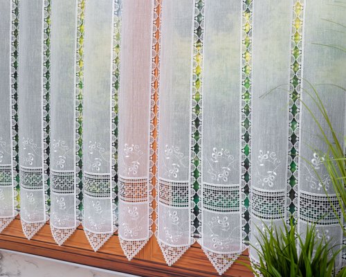 ZAZDROSTKA GIPIURA KORONKA APLIK MONIŚ 40/70/90cm (cena za 1panel = 10cm)