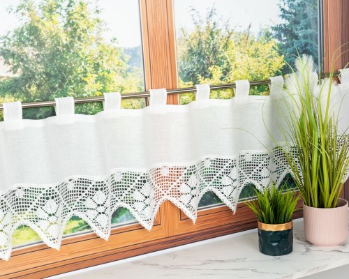 ZAZDROSTKA NATURAL KORONKA SZELKI 40/60  (cena 1sztuka = 50cm)