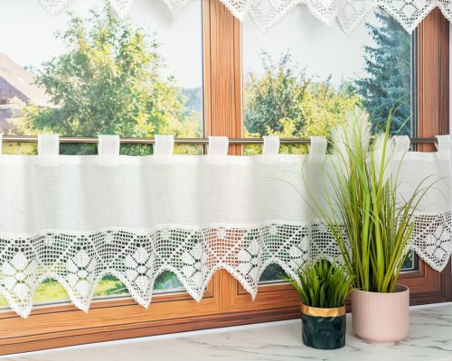 ZAZDROSTKA NATURAL KORONKA SZELKI 40/60  (cena 1sztuka = 50cm)