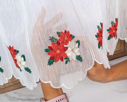 Zazdrostka pojsencje białe 40cm/60cm  (1panel=15cm=1szt)