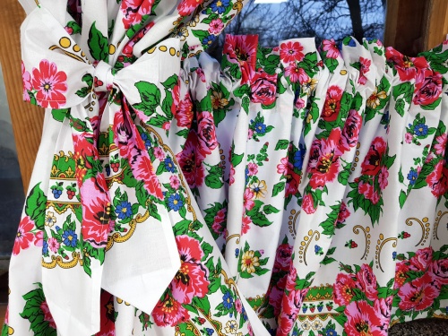 ZAKOSTYL KOMPLET GÓRALSKIE RÓŻE FOLK