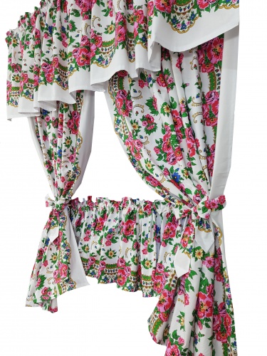 ZAKOSTYL KOMPLET GÓRALSKIE RÓŻE FOLK