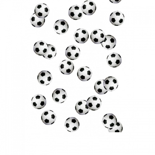 ZAKOSTYL ZASŁONA PIŁKI NA BIELI 3D