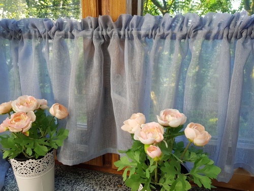 KOMPLET DO KUCHNI ZASŁONY+ZAZDROSTKA SABLE MAT