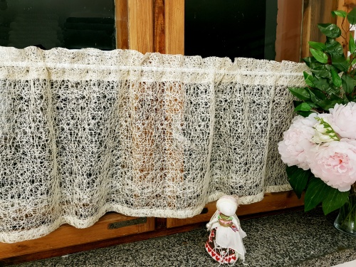 ZAZDROSTKA BUKLA ZŁOTO ECRU