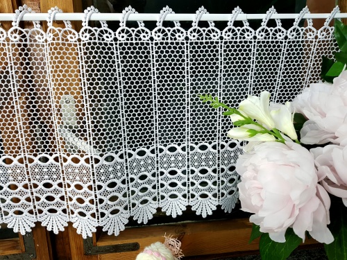 ZAZDROSTKA GIPIURA BIAŁA 16336  (cena za 0,50mb)