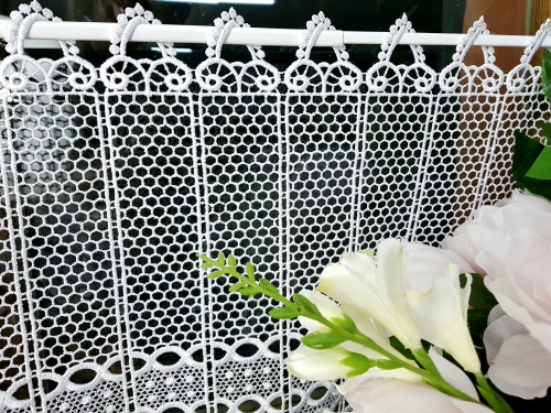 ZAZDROSTKA GIPIURA BIAŁA 16336  (cena za 0,50mb)