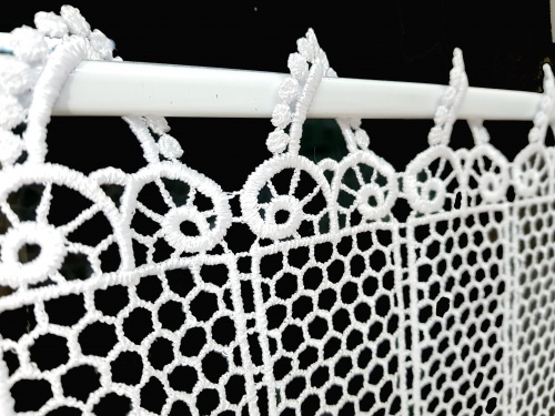 ZAZDROSTKA GIPIURA BIAŁA 16336  (cena za 0,50mb)