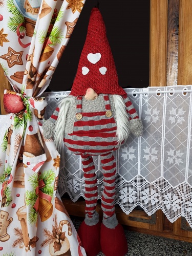 ZAKOSTYL ZASŁONY + ZAZDROSTKA ŚWIĄTECZNE PIERNIKI BOŻE NARODZENIE