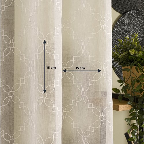 FIRANA ETAMINA HAFTOWANA BIEL DO 280CM 