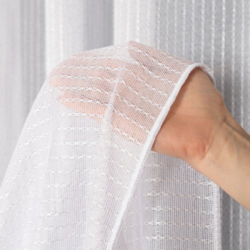 FIRANA FANTAZYJNA BUKLA SIATKA SREBRNA NIĆ DO 300CM